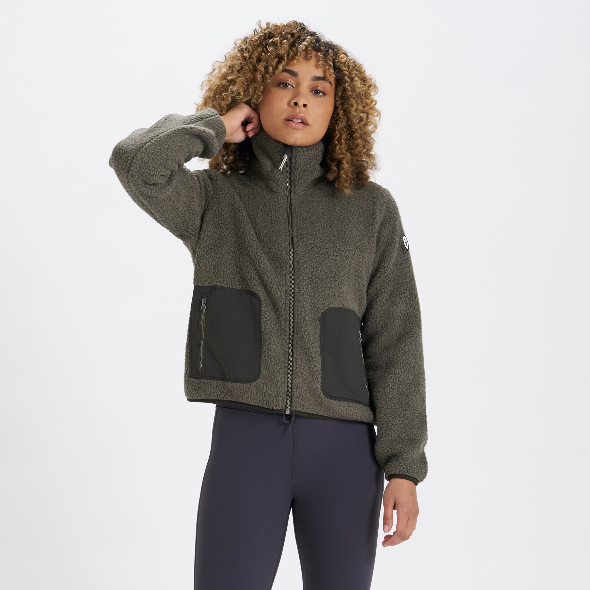 Womens Alpine Sherpa Jacket | Oregano – Vuori Clothing