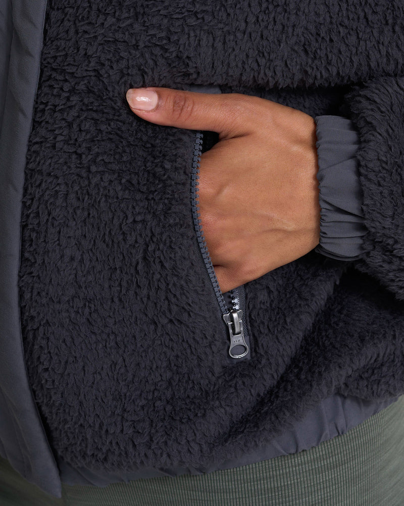 Jacket Clothing | Cozy Vuori Jacket Cozy | Charcoal Sherpa