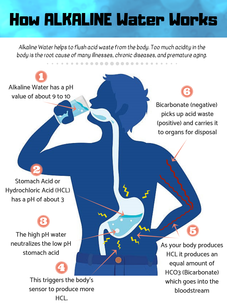 How Alkaline Water Works