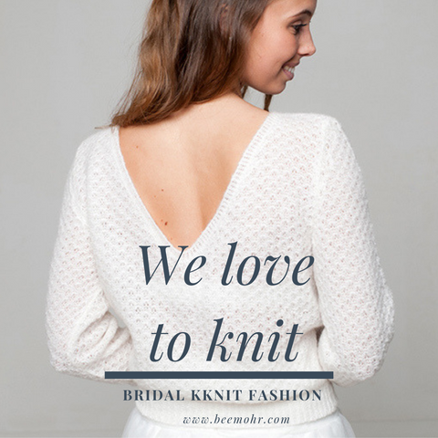 We love to knit for brides and knit lovers