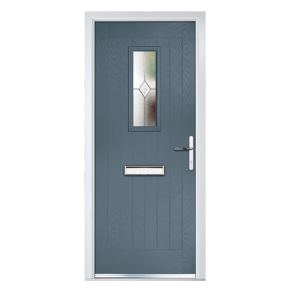 Sunningdale Farmhouse Composite Door With Classic Glass Glazebase