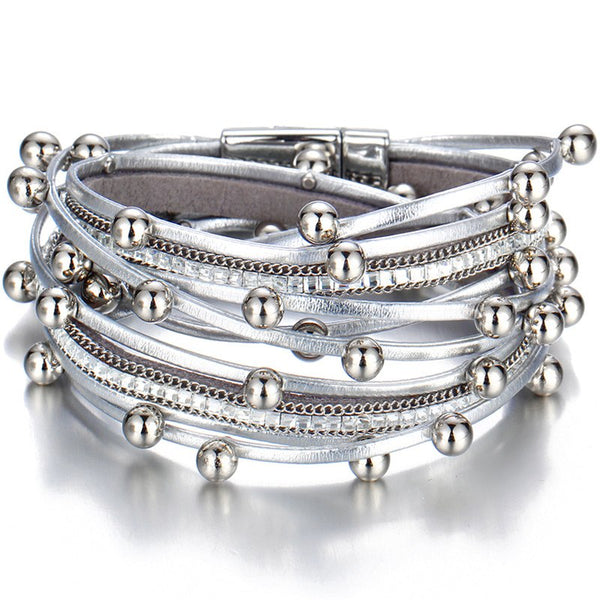 Concave Tibetan Silver Vintage Tribal Bangle Cuff Bracelet – Neshe