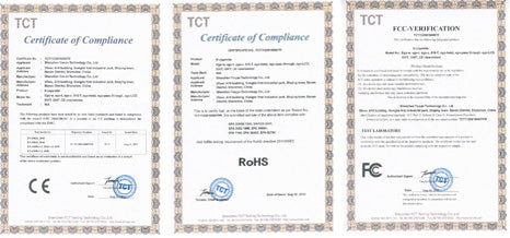 Yocan Vaping Manufacturer Certifications