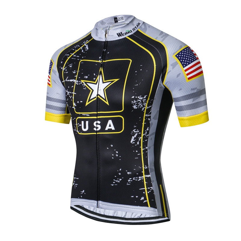 full zip cycling jersey