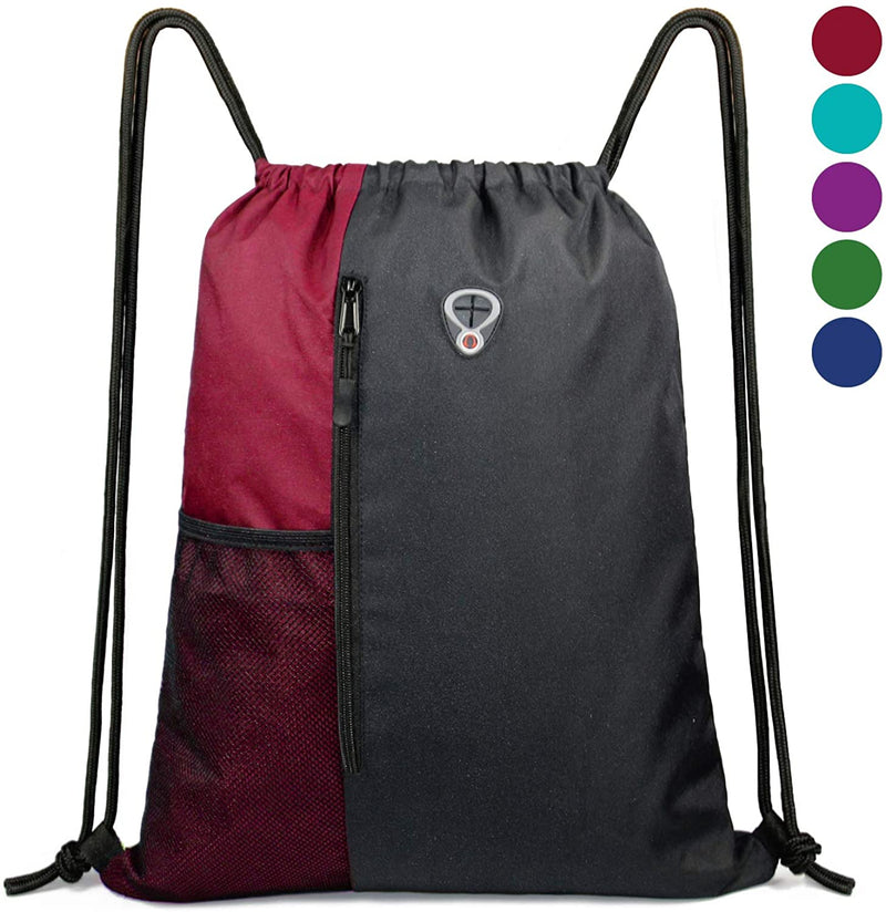 drawstring sports backpack