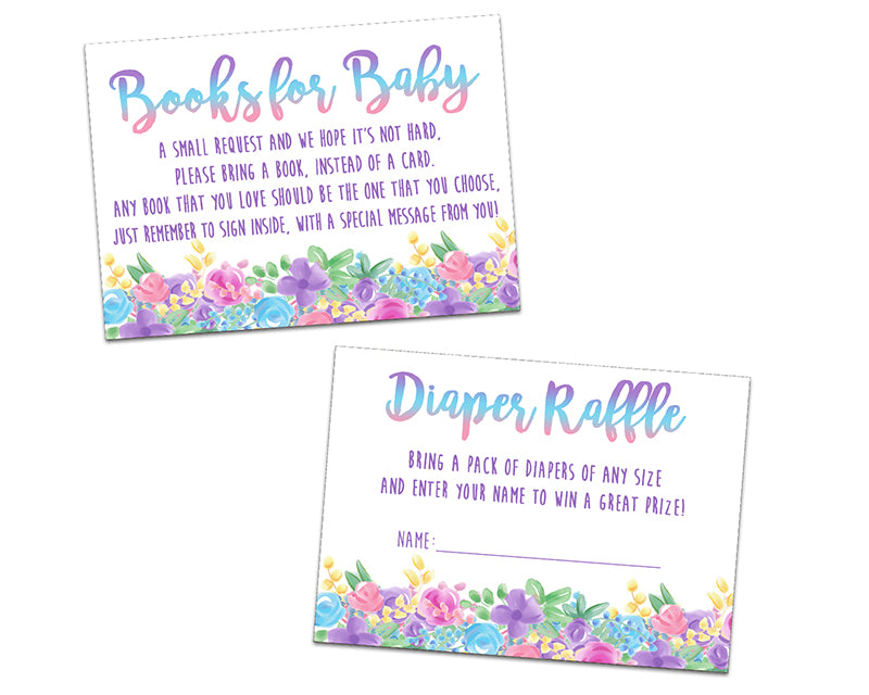 baby shower raffle tickets