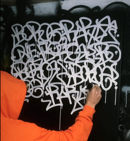 Boroe graffiti handstyle