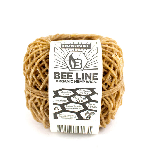 200 Ft OGF Hemp Wick Roll - Organic Flame