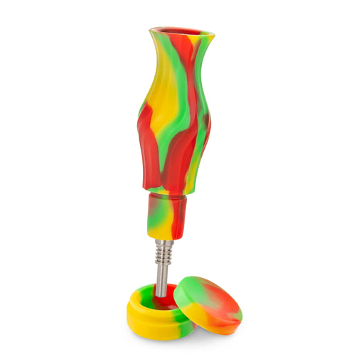 OOZE Cranium Silicone Glass Water Pipe & Nectar Collector – The Smoke Father