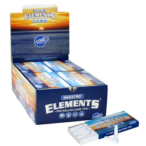 Elements Perforated Gummed Rolling Tips - ESD Official