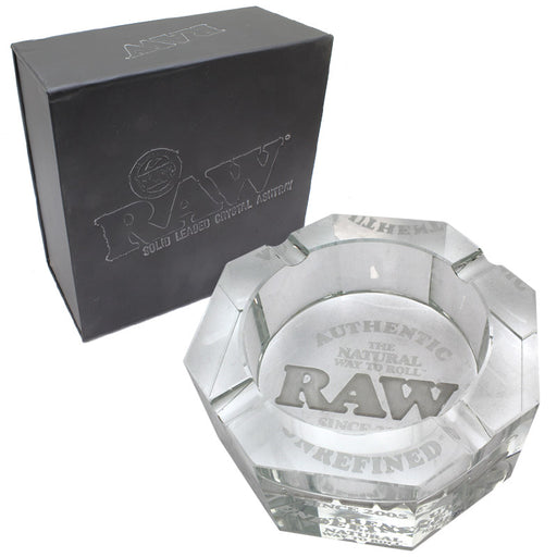 RAW 'The Dark Side' Crystal Glass Ashtray – SmokeTokes