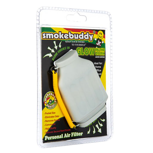 SmokeBuddy Jr Red: Personal Smoke Air Filter - Quartz Banger