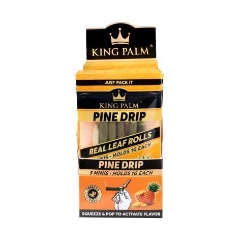 King Palm - Pine Drip - 5 Mini Rolls - 1g - 15pk Display