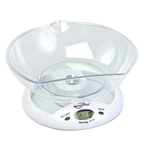 Accuteck A-KC12 Digital Kitchen Scale with Mixing Bowl (12 lbs