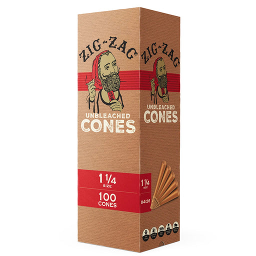 Zig Zag Unbleached Cones King Size - BC Smoke Shop