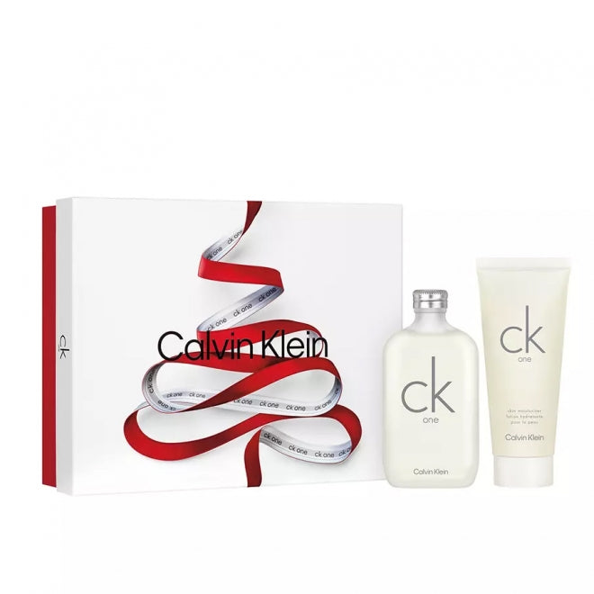 verhaal versieren bungeejumpen Calvin Klein CK ONE Gift Set 200ml EDT + 200ml Body Moisturizer – House Of  Brands