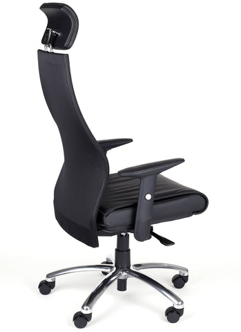 pisarniški stol dynamic z ergonomsko oblikovanim naslonom v mreži