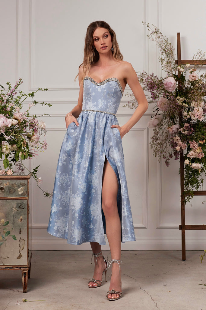 Cora Dress Iris Blue – Mint Boutique LTD - All Rights Reserved