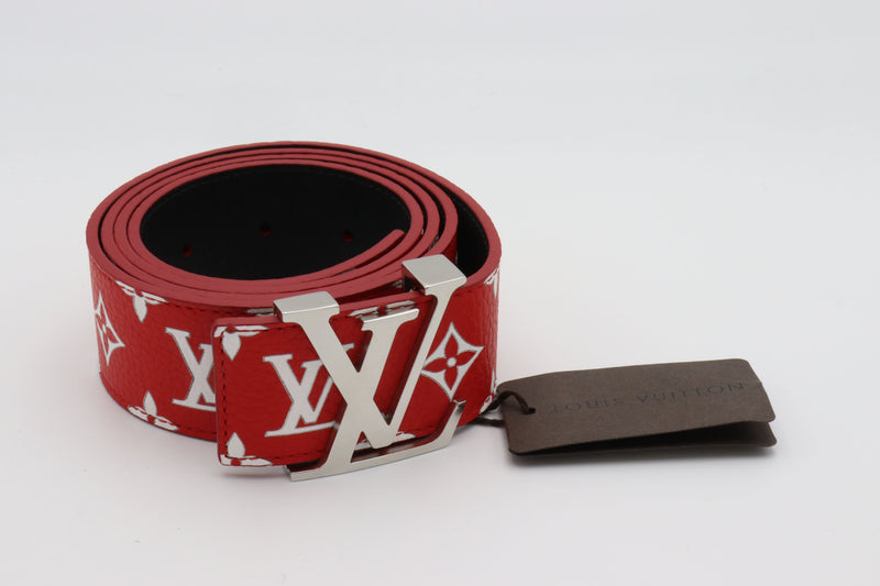 Louis Vuitton X Supreme Initiales Belt 40 Mm Monogram Red Stores Ireland,  SAVE 59% 