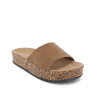 Cork slide sandal