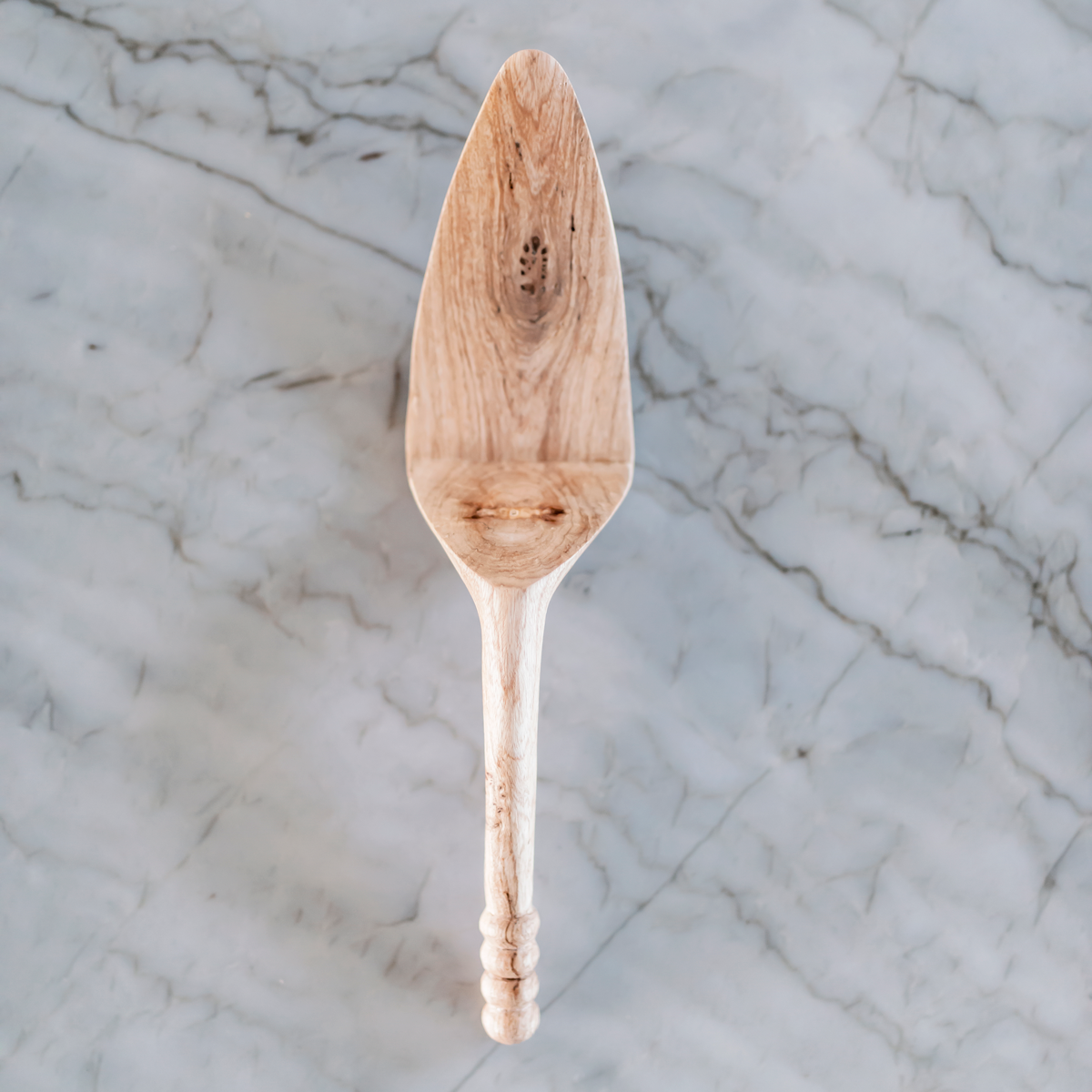 Hand Carved Imogene Pasta Spoon