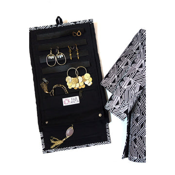 Wayfarer Jewelry Roll Travel Case