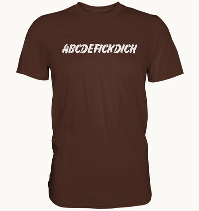 ABCDEFICKDICH - Shirt