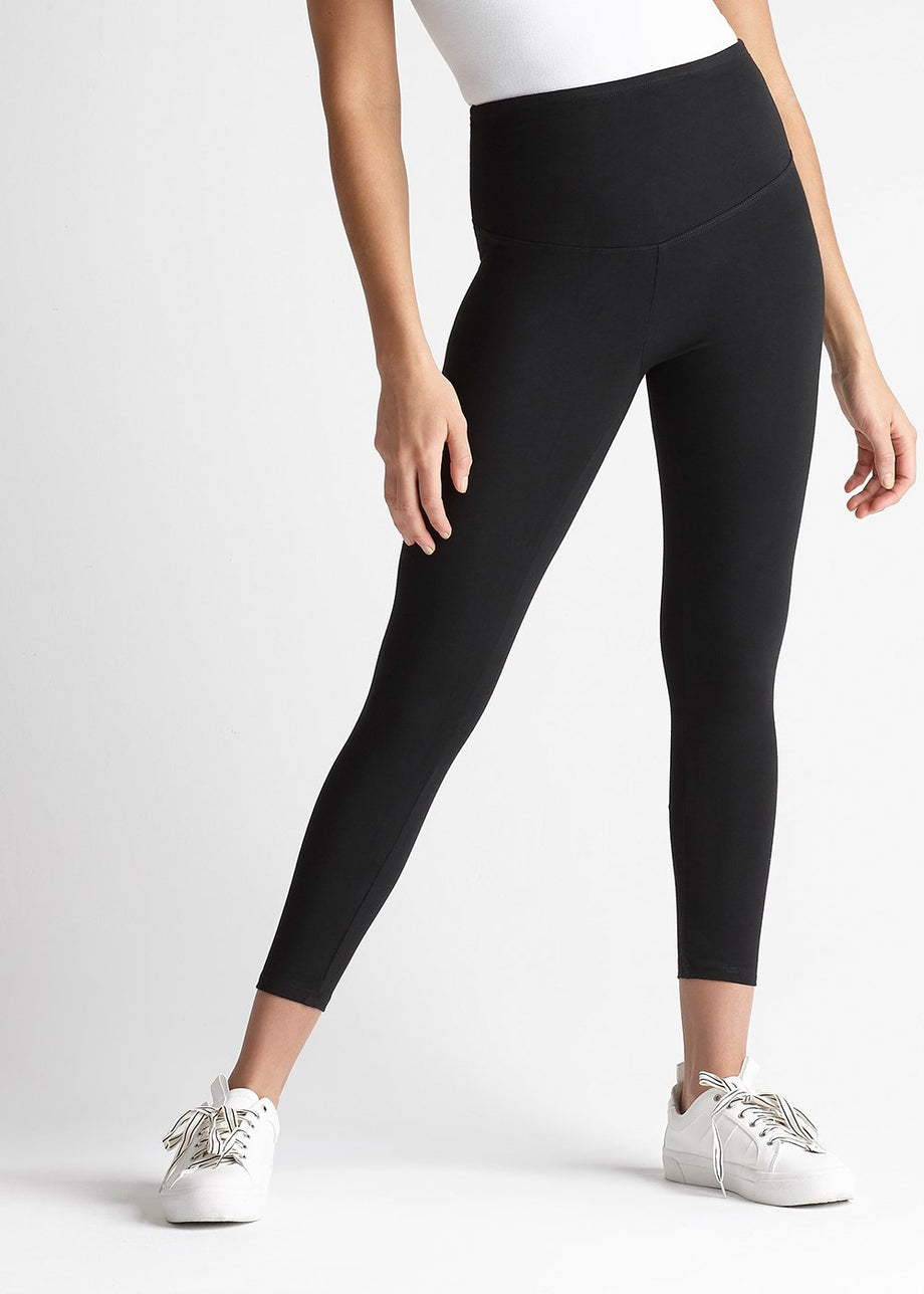 Yummie Faux Leather Shaping Leggings - Busted Bra Shop