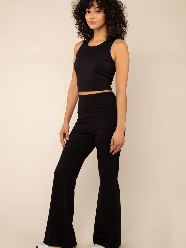 Everyday Modal Flare Pant- Black – Flutter