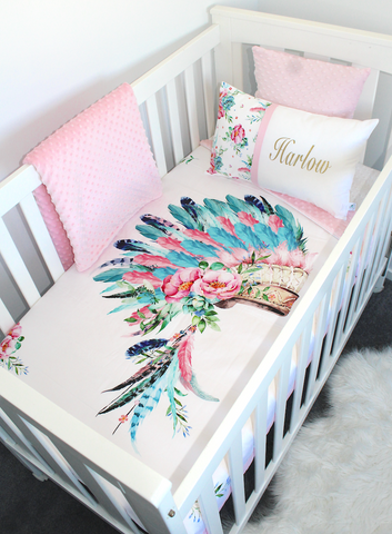 personalised cot sets australia