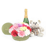 FOR THE LOVE OF MY LIFE FLOWERS & CHAMPAGNE GIFT image