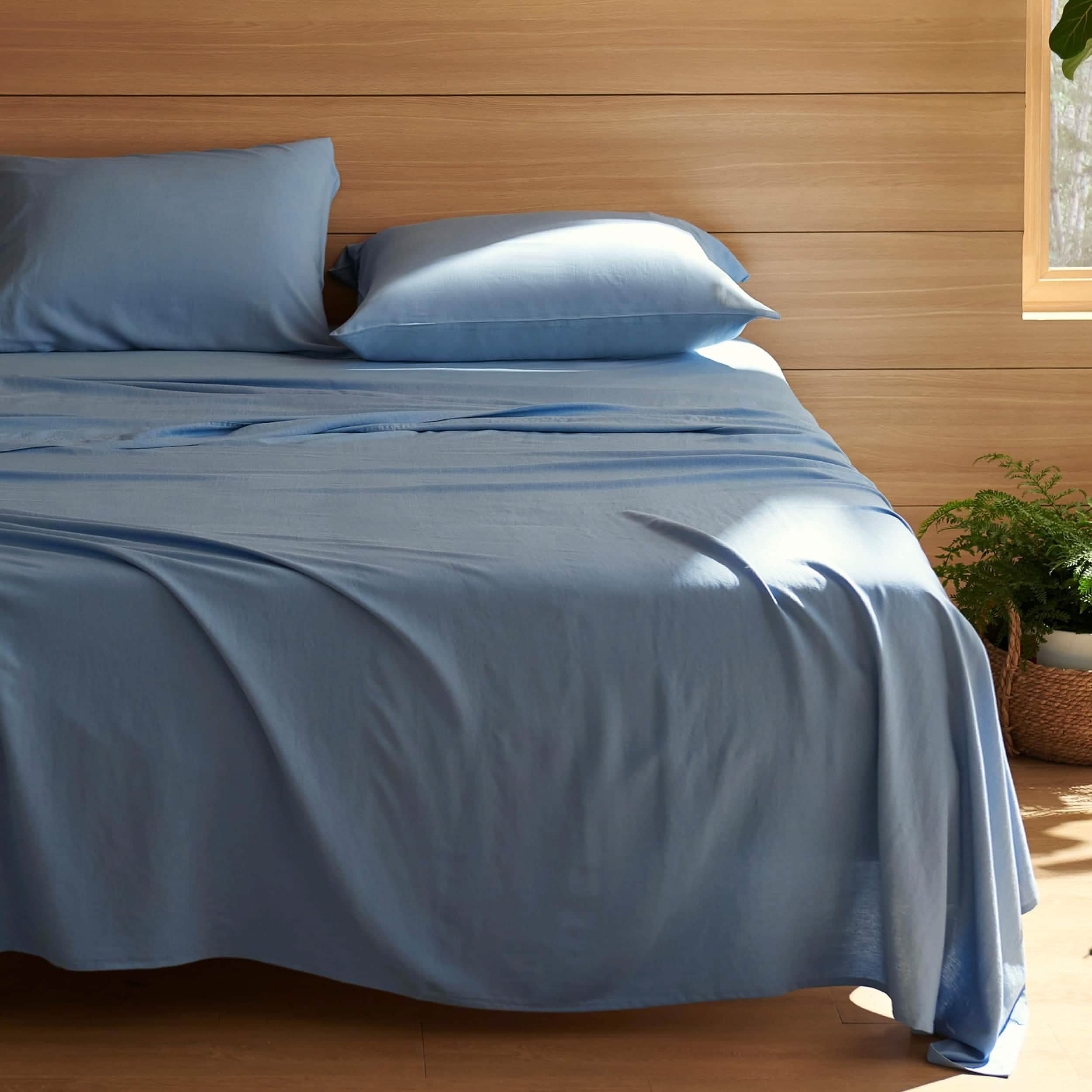 GentleSoft™ Rayon Derived from Bamboo and Linen Sheet Set