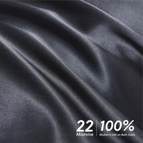 Close up of smooth and soft Bedsure silk pillowcase