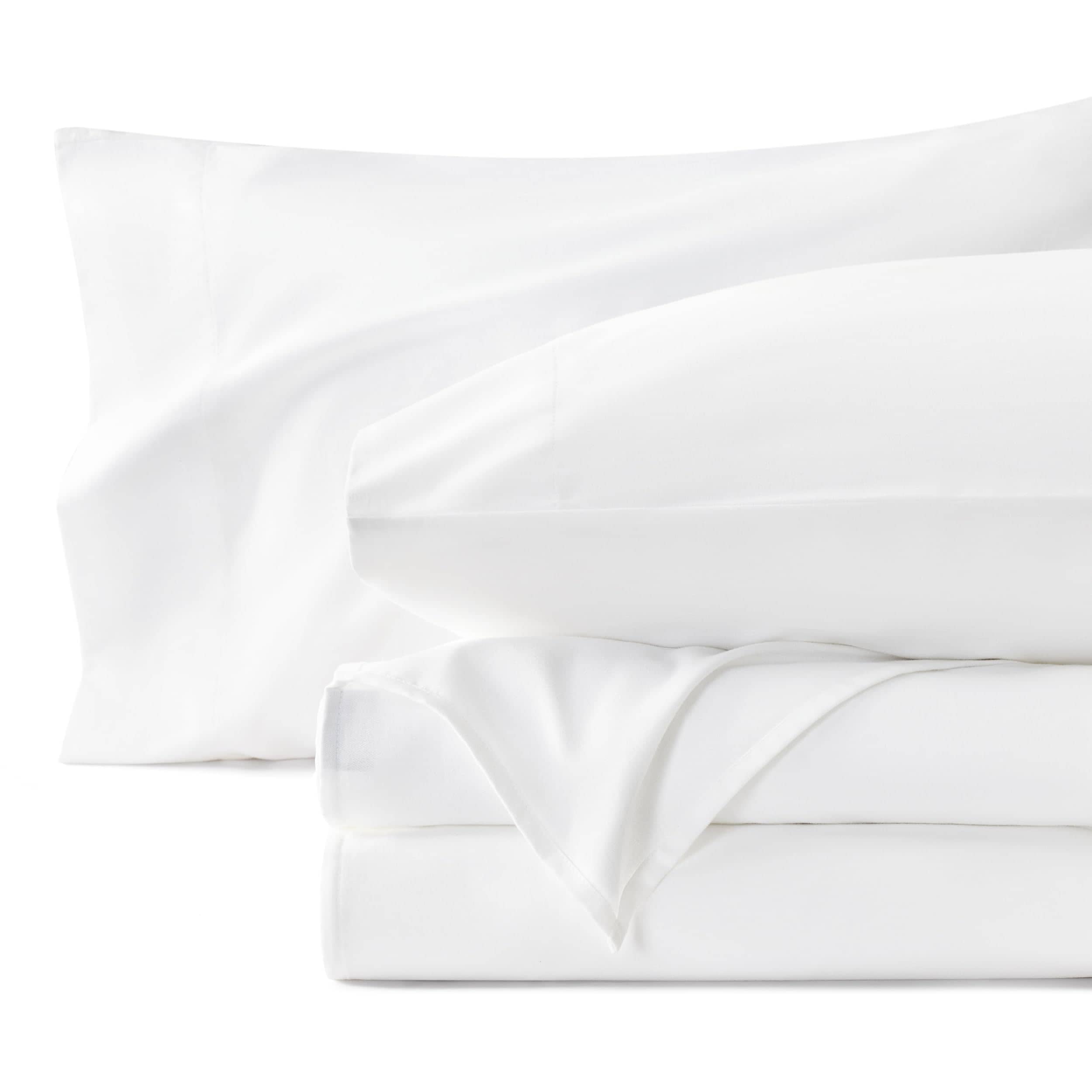 Bedsure 100% Lightweight Percale T180 Cotton Sheet Sets