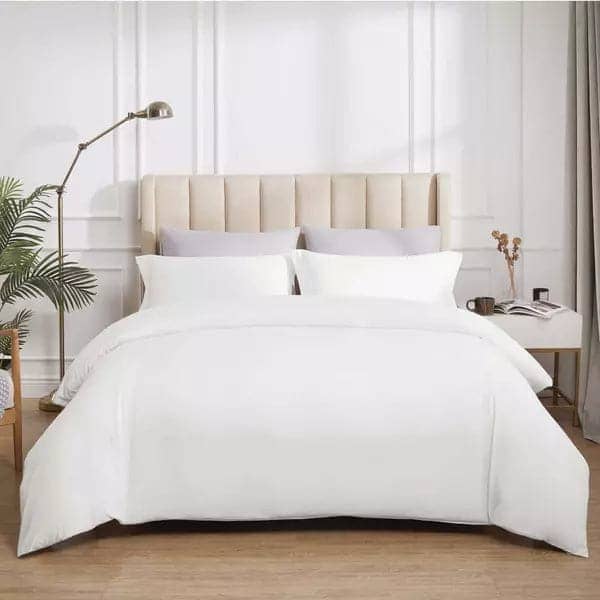 Bedsure White Duvet Cover King Size - Soft Prewashed Set, 3 Pieces, 1 Duvet  Cover 104x90 Inches with…See more Bedsure White Duvet Cover King Size 