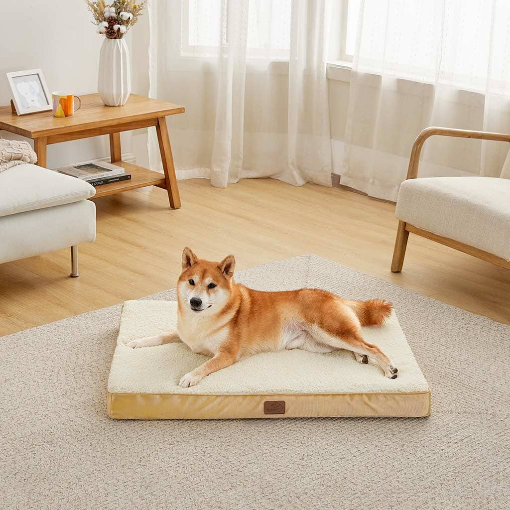 Our Pets Long Plush Dog Mat, Dog Bed & Crate Mat (Extra Plush & Versatile  Washable Dog Bed. Perfect Dog Crate Mat and Calming Dog Bed with Nonslip