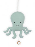 Jollein - octopus muziekmobiel mint