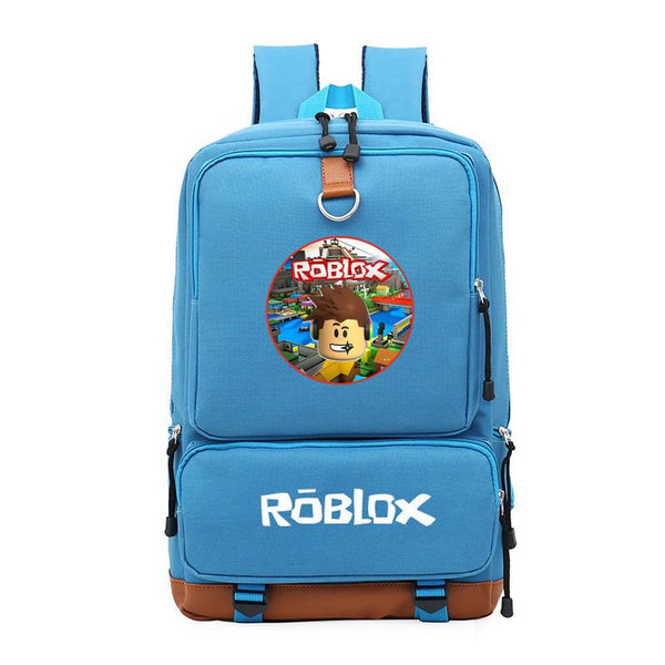 Roblox Red Nose Day Roblox Logo Blue Backpack School Bag Nothingbutgalaxy - roblox red nose day starry sky school bag backpacks