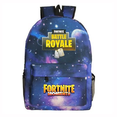 Fortnite Battle Royale Fortnite Colorful Logo Blue Galaxy Backpack Sch Nothingbutgalaxy