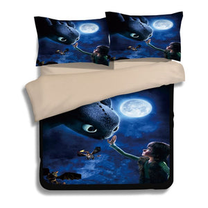 How To Train Your Dragon Bedding Set Duvet Cover Set Bedroom Set