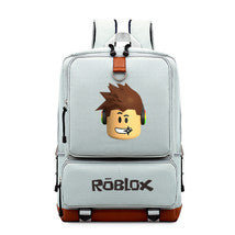 Roblox Theme Backpack Schoolbag Daypack Bookbag Face Logo Bag Nothingbutgalaxy - roblox face logo