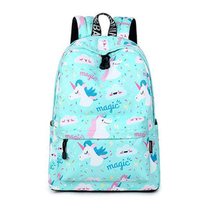 unicorn backpack school