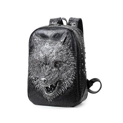 wolf face backpack