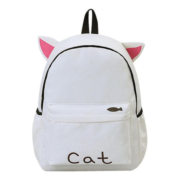 cat design backpack