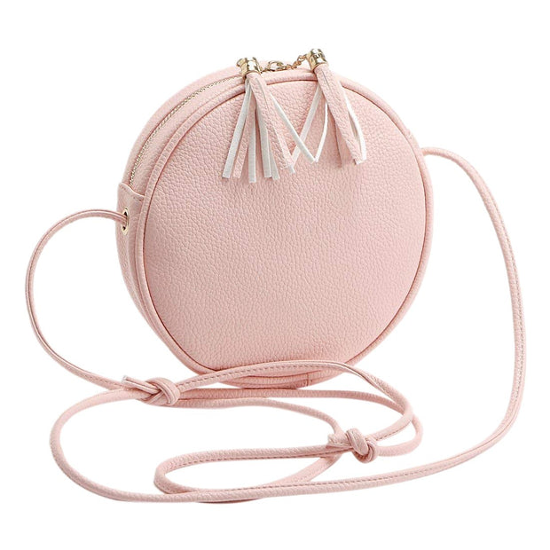 circular cross body bag