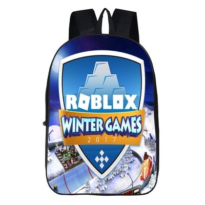 Anime Game Roblox Student School Bags Casual Boys Girls Backpack - roblox backpack kids