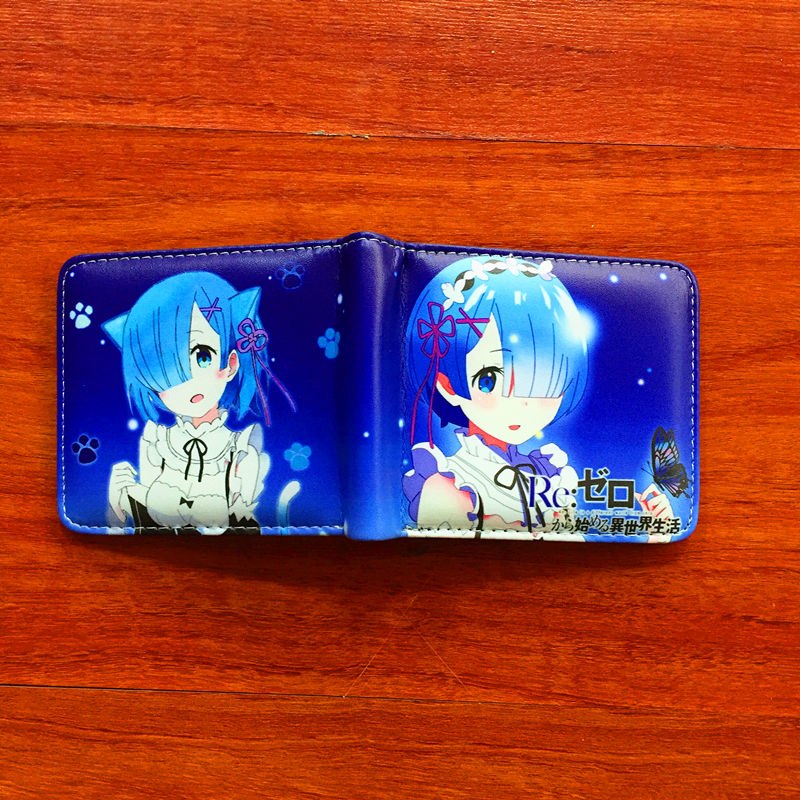 Anime Cartoon Relife In A Different World From Zero Cosplay Wallet