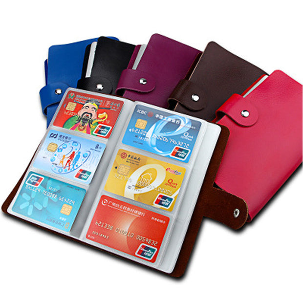 card holder book