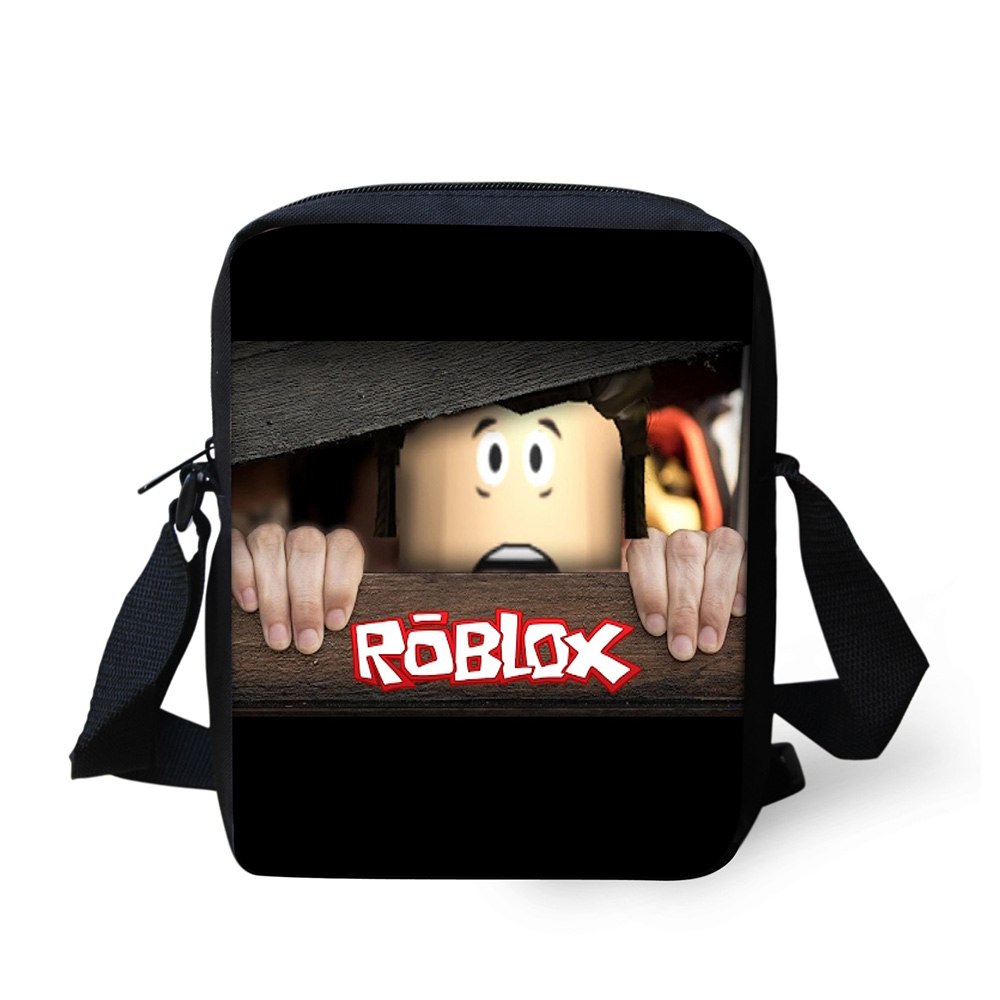 Noisydesigns Roblox Games Printing Messenger School Interior Slot Pock Skylar S The Bag Shop - roblox 03 backpack kids school bag