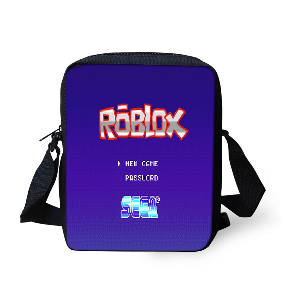 Noisydesigns Roblox Games Printing Messenger School Interior Slot Pock Skylar S The Bag Shop - noisydesigns roblox games printing school bag for teenager